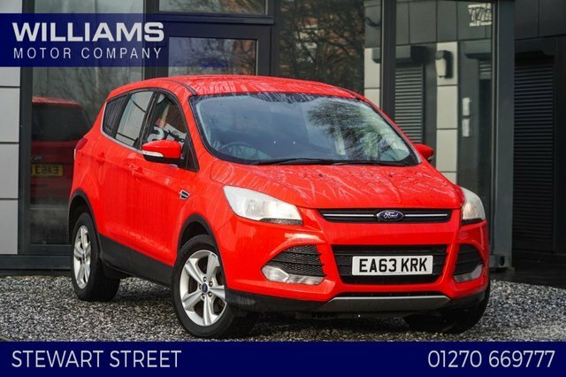 Ford Kuga 2013 1.6T Ecoboost Zetec Suv 2Wd Red