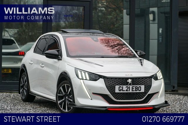 Peugeot 208 2021 1.2 Puretech Gt Hatchback E White