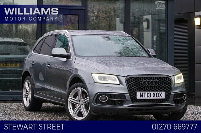 Audi Q5 2013 2.0 Tdi S Line Plus Suv S Tronic Q Grey
