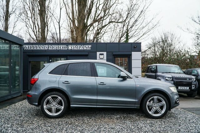 Audi Q5 2013 2.0 Tdi S Line Plus Suv S Tronic Q Grey #3