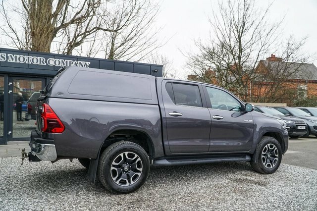 Toyota HILUX 2022 2.4 D-4d Invincible Pickup Double Cab Die FG72YXE Grey #6