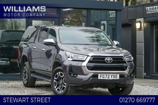 Toyota HILUX 2022 2.4 D-4d Invincible Pickup Double Cab Die Grey