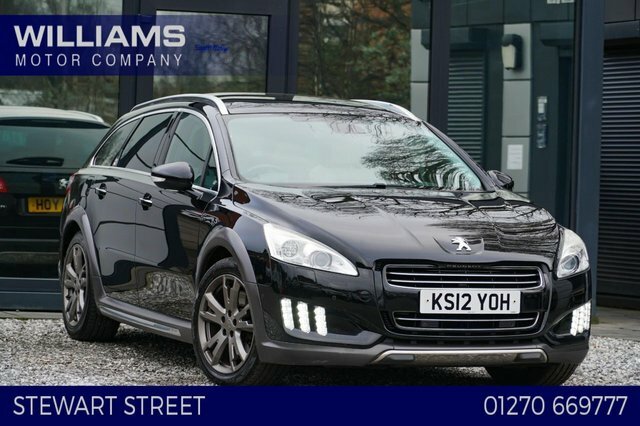 Peugeot 508 SW 2012 2.0 H E-hdi Hybrid4 Rxh Estate Hyb Black
