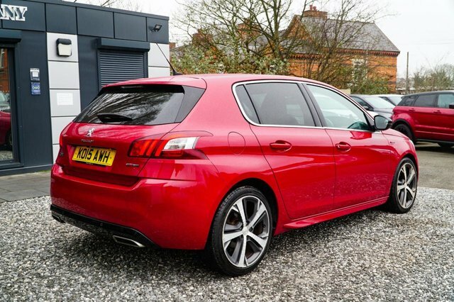 Peugeot 308 2015 1.2 Puretech Gt Line Hatchback Man KO15AWH Red #5