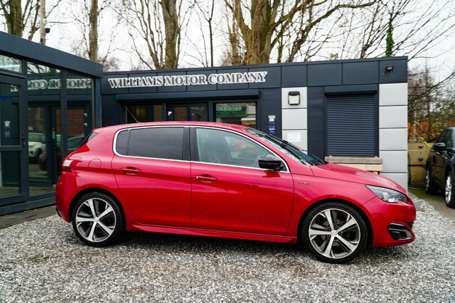 Peugeot 308 2015 1.2 Puretech Gt Line Hatchback Man KO15AWH Red #6