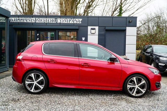 Peugeot 308 2015 1.2 Puretech Gt Line Hatchback Man KO15AWH Red #2
