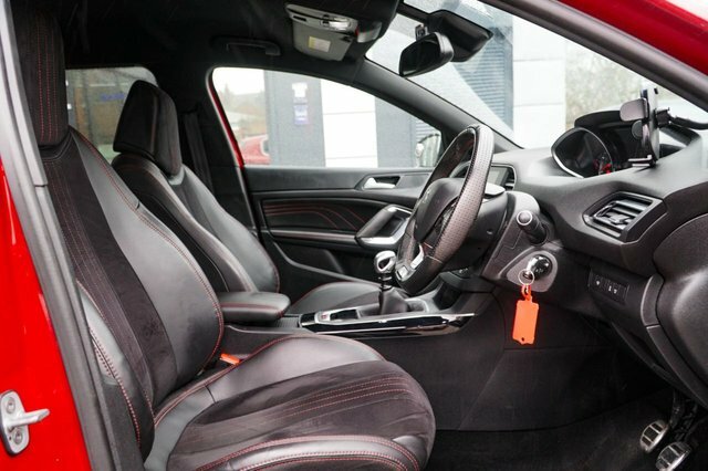 Peugeot 308 2015 1.2 Puretech Gt Line Hatchback Man KO15AWH Red #3