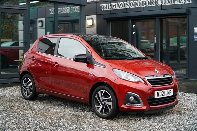 Peugeot 108 2021 1.0 Allure Hatchback Euro 6 WD21JNF Red #6