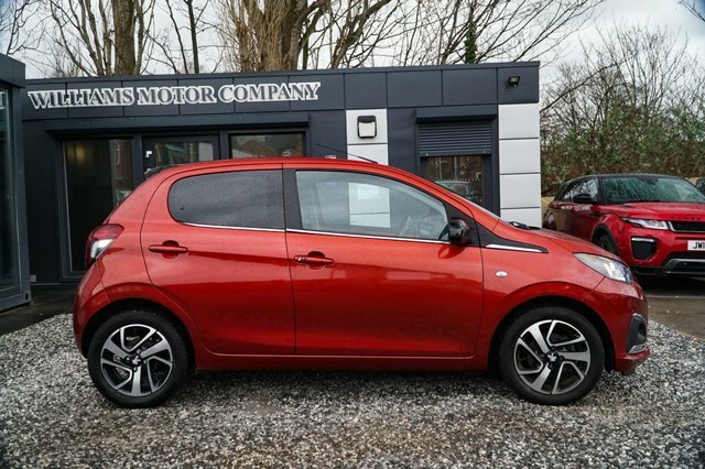 Peugeot 108 2021 1.0 Allure Hatchback Euro 6 WD21JNF Red #2