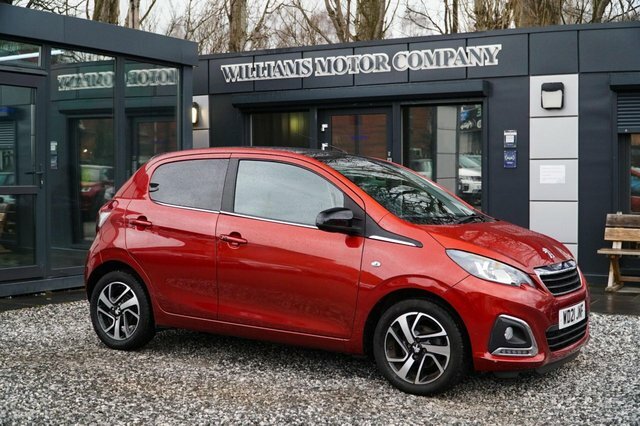 Peugeot 108 2021 1.0 Allure Hatchback Euro 6 WD21JNF Red #5