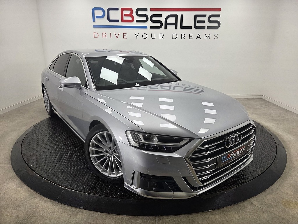 Audi A8 3.0 Tdi V6 50 S Line Saloon Tiptronic Q Silver