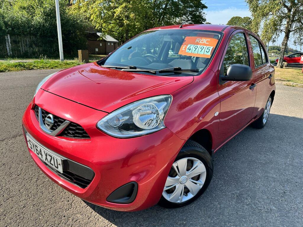 Nissan Micra 1.2 Visia Red