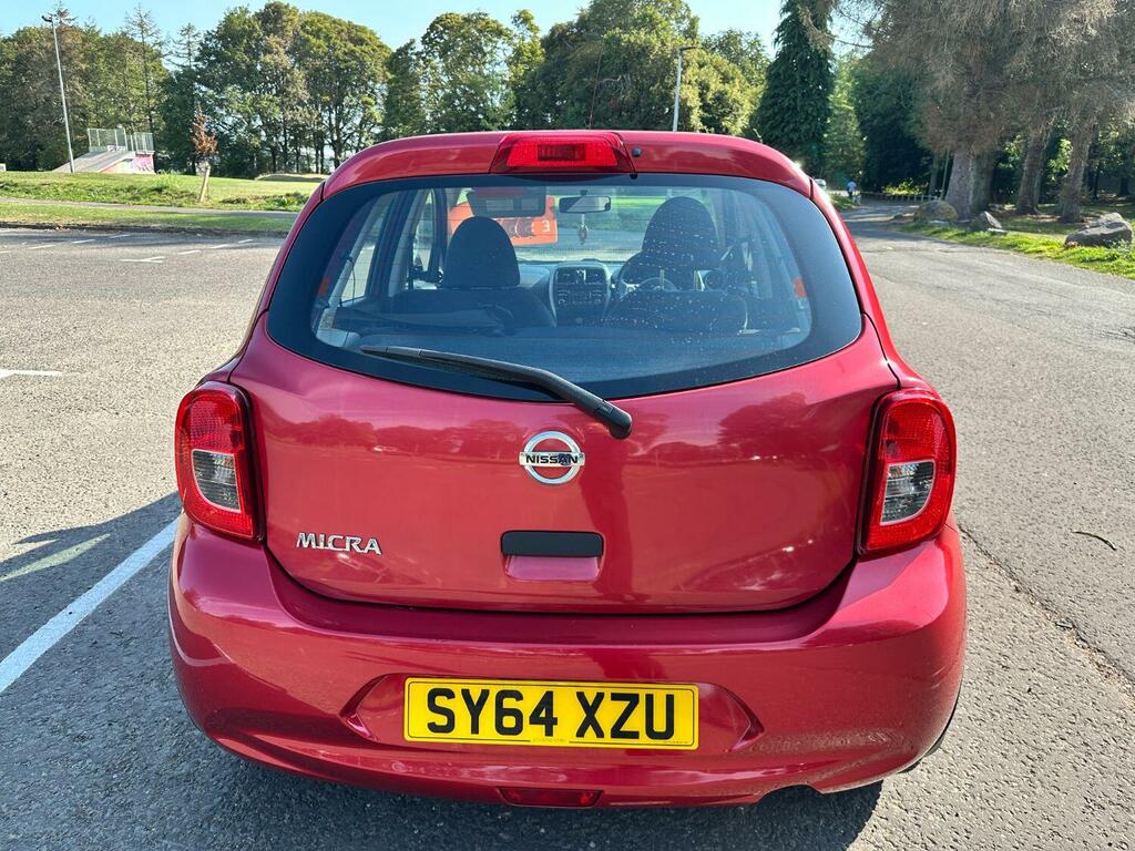 Nissan Micra 1.2 Visia SY64XZU Red #6