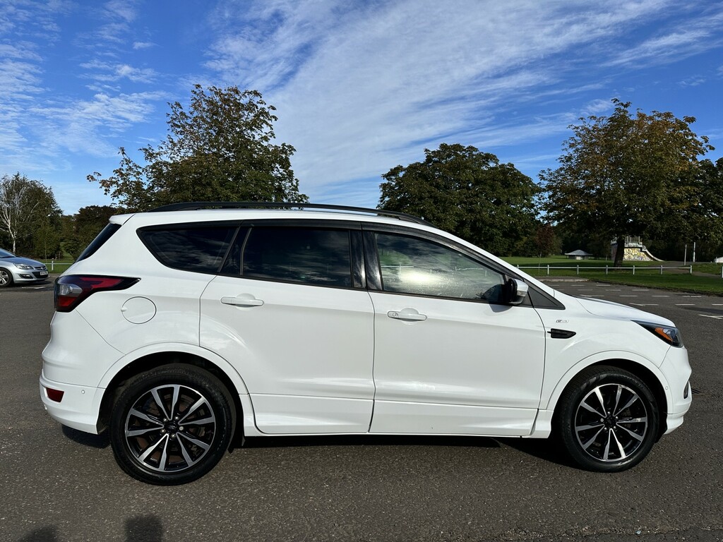 Ford Kuga 2.0 Tdci Ecoblue St-line LT17NHY White #4