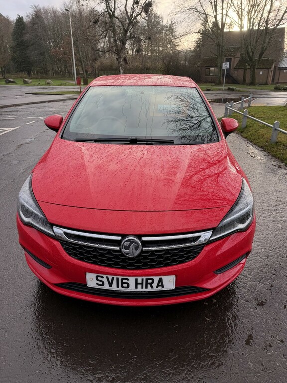 Vauxhall Astra 1.4 I Turbo Energy SV16HRA Red #4