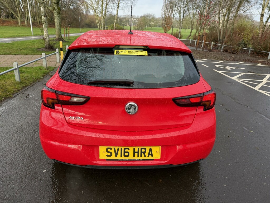 Vauxhall Astra 1.4 I Turbo Energy SV16HRA Red #6