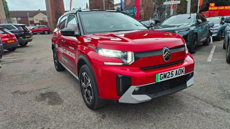 Citroen C3 Aircross Standard Range 44Kwh Max 7.4Kw Charger Red