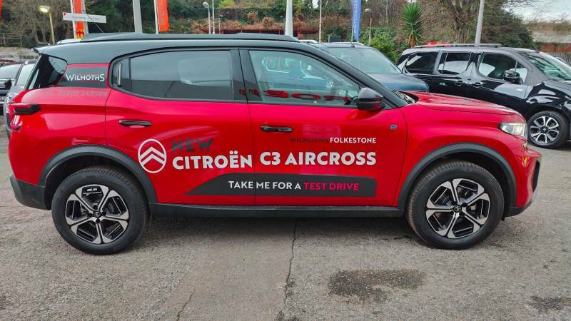 Citroen C3 Aircross Standard Range 44Kwh Max 7.4Kw Charger GM25AOK Red #3