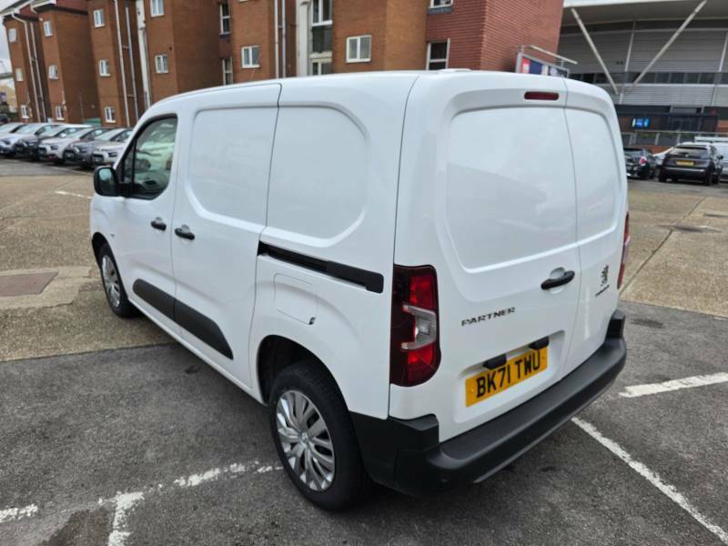 Peugeot Partner 1.5 Bluehdi 1000 Professional Premium Standard Pan BK71TWU White #6