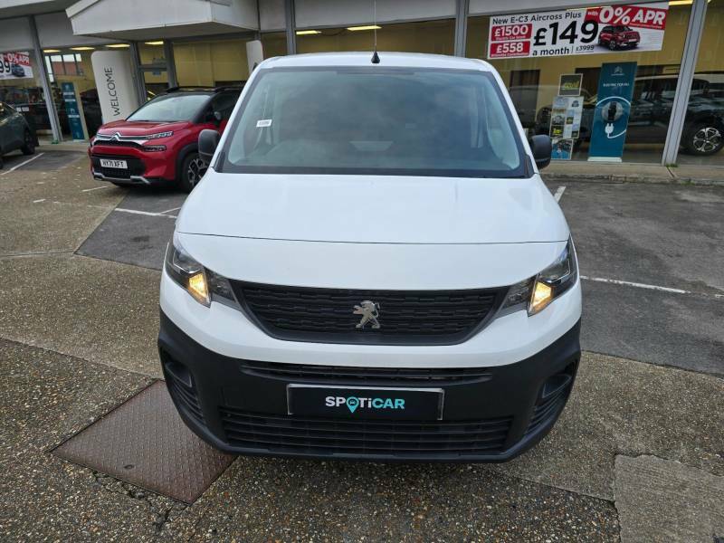 Peugeot Partner 1.5 Bluehdi 1000 Professional Premium Standard Pan BK71TWU White #2
