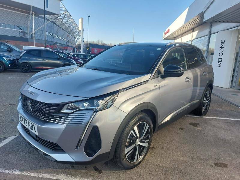 Peugeot 3008 1.2 Puretech Gt Eat Euro 6 Ss - 2023 73 KM73HBX Grey #3
