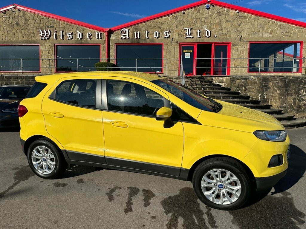 Ford Ecosport 1L Zetec Yellow