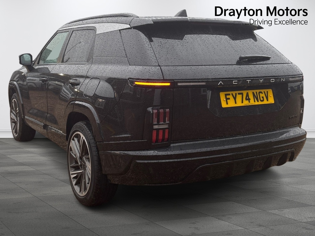 SsangYong Actyon 1.5 K50 Suv FY74NGV Black #6