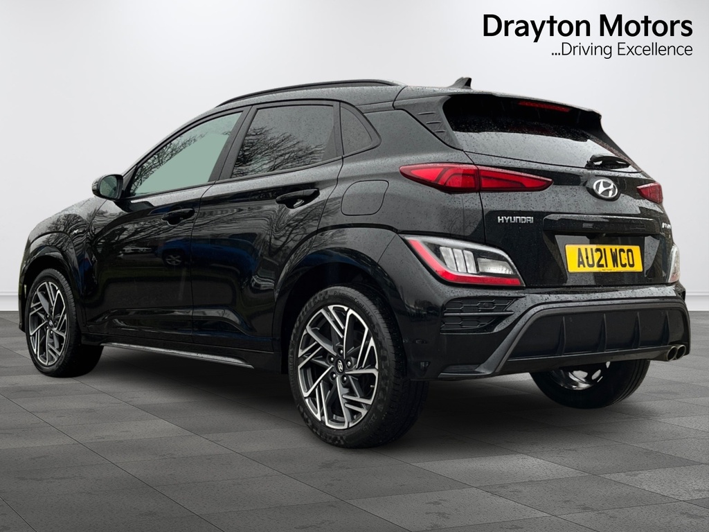 Hyundai Kona 1.0 T Gdi Mhev N Line Suv Black #6