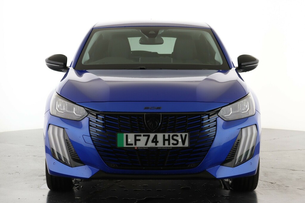 Peugeot e-208 100Kw Allure 50Kwh Blue #4