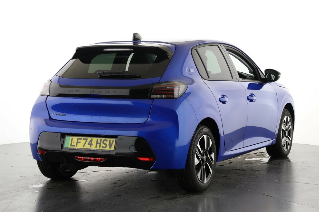 Peugeot e-208 100Kw Allure 50Kwh Blue #2