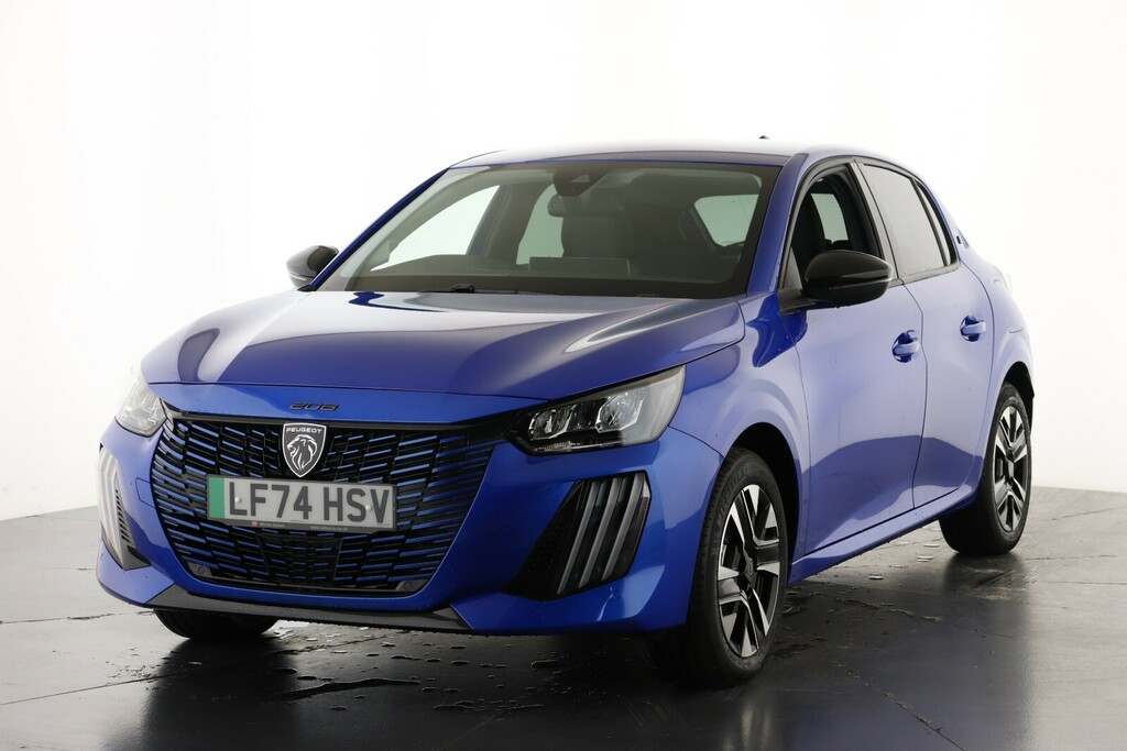 Peugeot e-208 100Kw Allure 50Kwh Blue #5