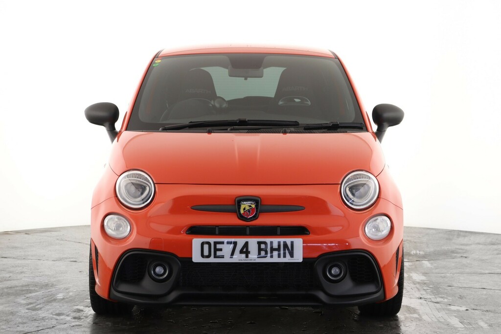 Abarth 695 1.4 T-jet 180 Turismo Xenon Headlights Orange #4