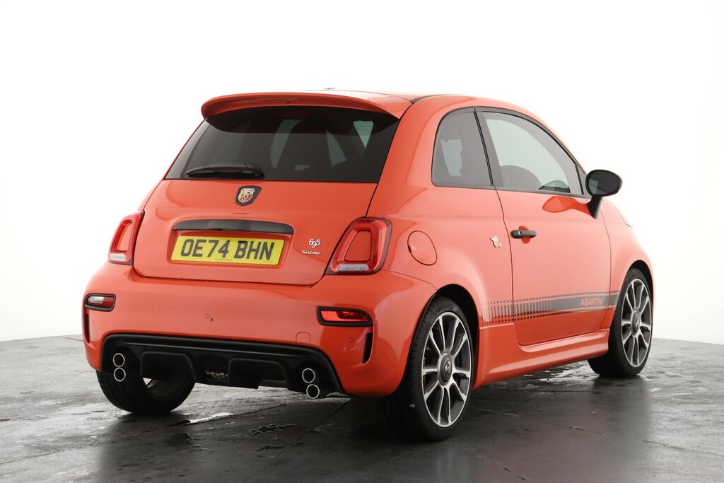 Abarth 695 1.4 T-jet 180 Turismo Xenon Headlights Orange #2