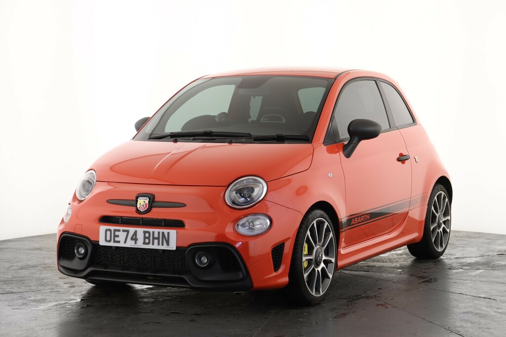 Abarth 695 1.4 T-jet 180 Turismo Xenon Headlights Orange #5