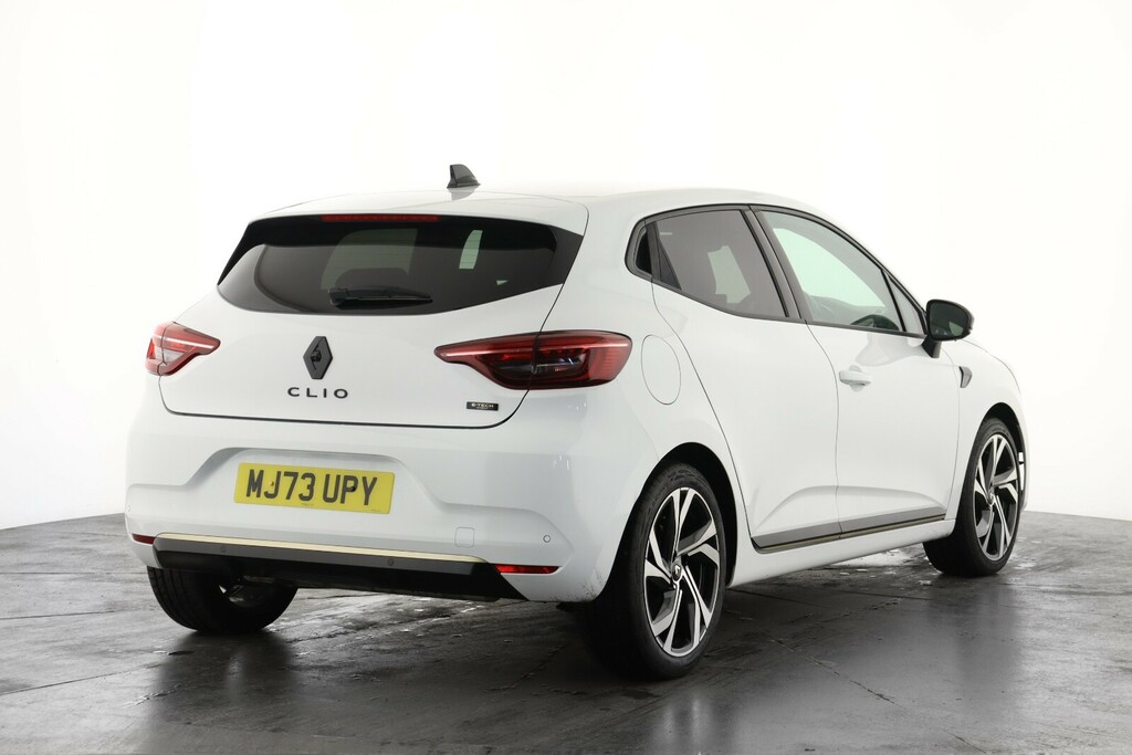 Renault Clio 1.6 E-tech Full Hybrid 145 Engineered MJ73UPY White #3