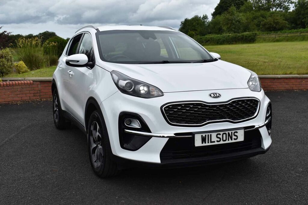 Kia Sportage Suv RRZ2233 White #2