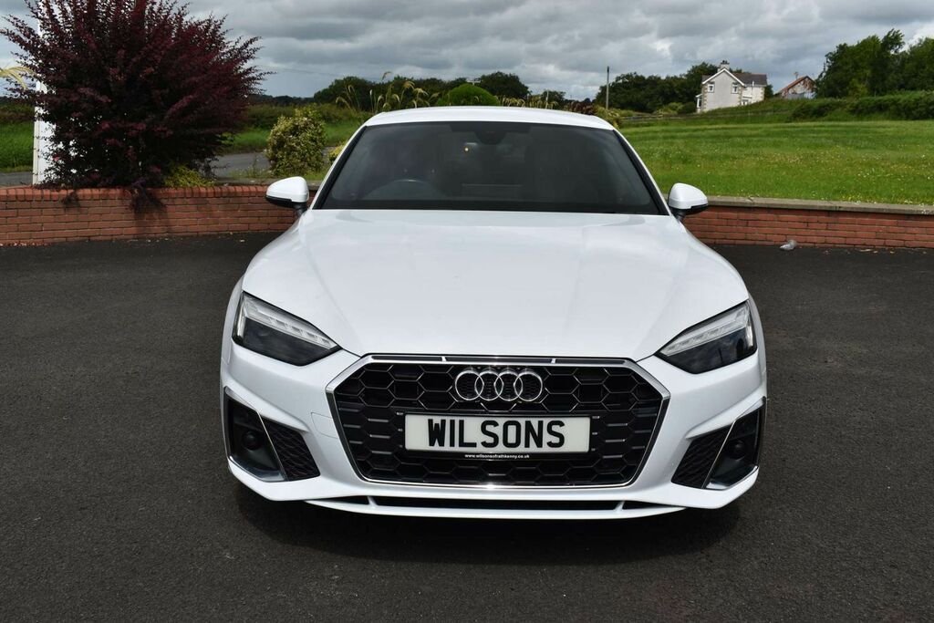 Audi A5 Hatchback LR22WBY White #2