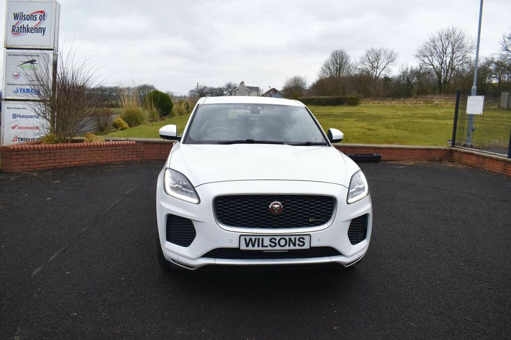 Jaguar E-Pace Suv YH19ZWL White #4