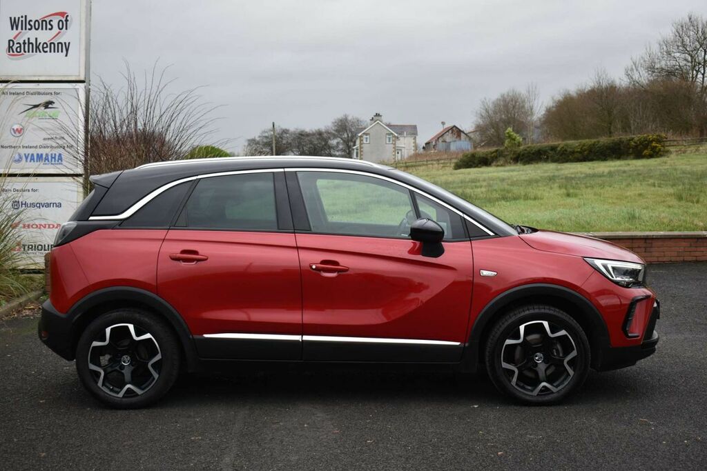 Vauxhall Crossland Suv YGZ1508 Red #2