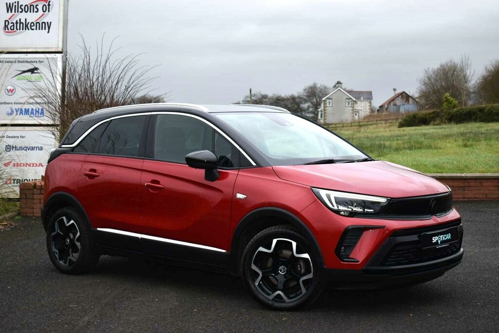 Vauxhall Crossland Suv Red