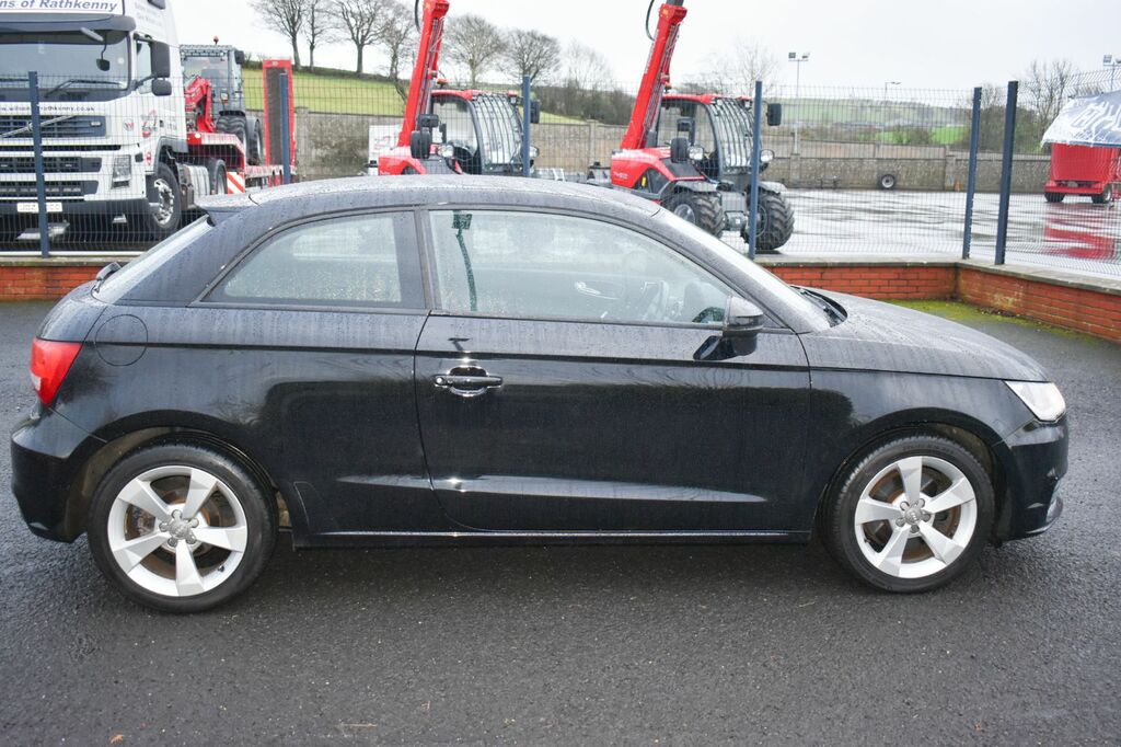 Audi A1 Hatchback FT65FAJ Black #3