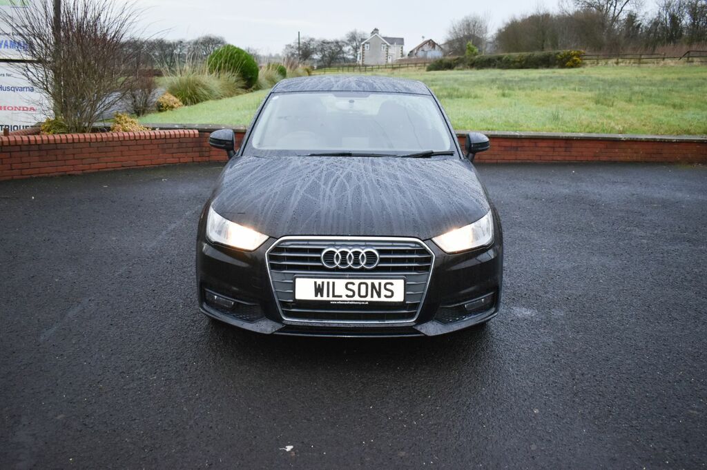 Audi A1 Hatchback FT65FAJ Black #4