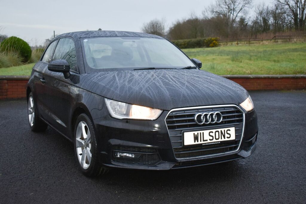 Audi A1 Hatchback FT65FAJ Black #2