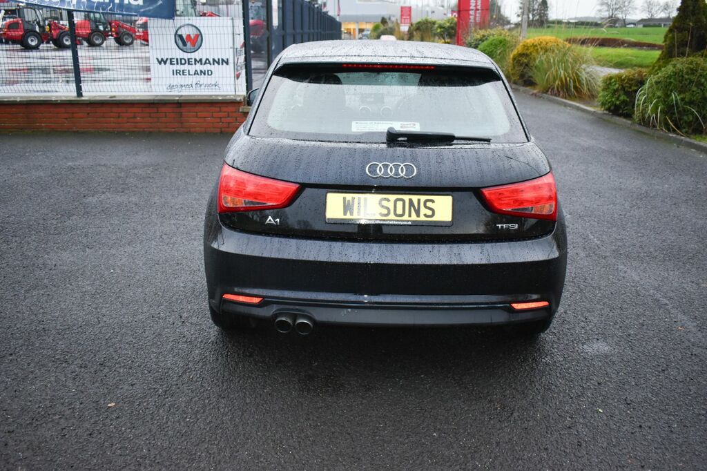 Audi A1 Hatchback FT65FAJ Black #6