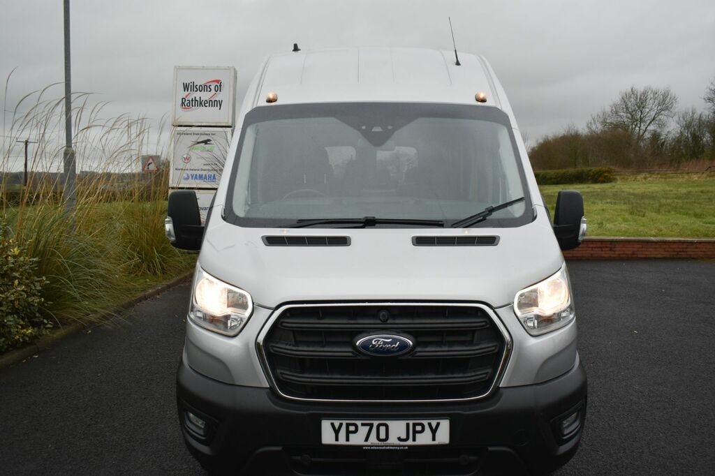 Ford Transit Custom Diesel YP70JPY Silver #2