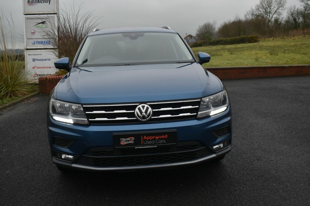 Volkswagen Tiguan Allspace Suv ST70XNJ Blue #5