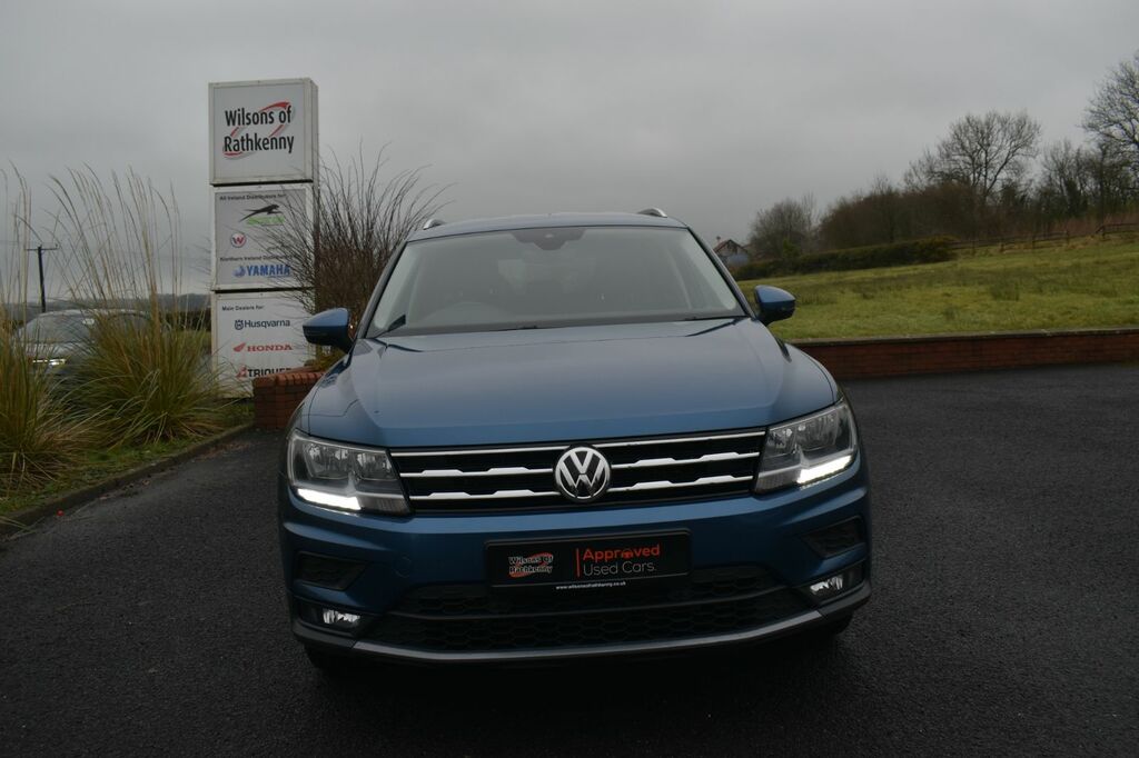 Volkswagen Tiguan Allspace Suv ST70XNJ Blue #4