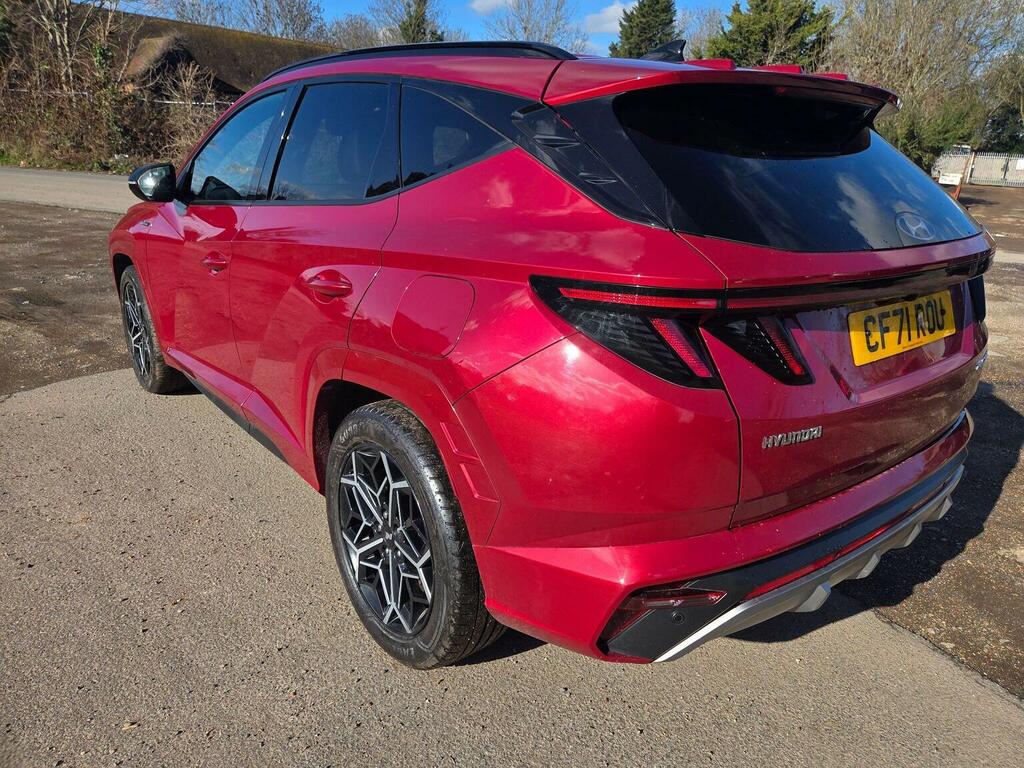 Hyundai Tucson 1.6 T-gdi Mhev N Line Dct Euro 6 S S CF71ROU Red #5