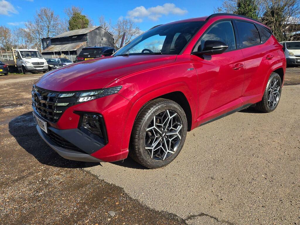 Hyundai Tucson 1.6 T-gdi Mhev N Line Dct Euro 6 S S CF71ROU Red #4