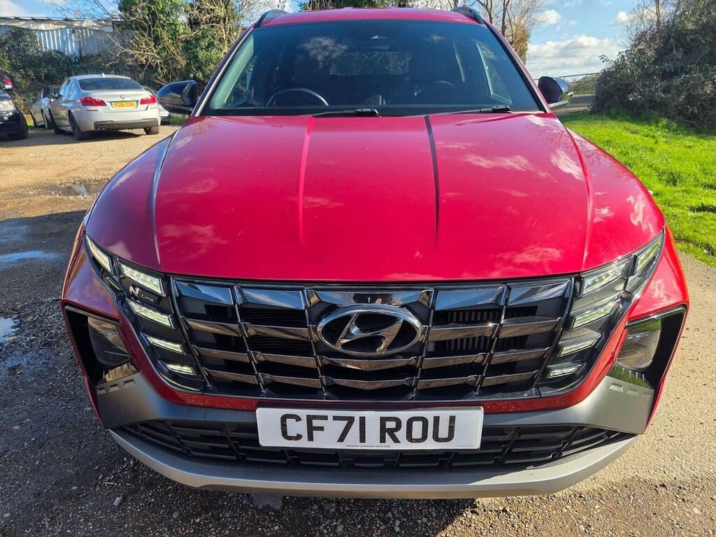 Hyundai Tucson 1.6 T-gdi Mhev N Line Dct Euro 6 S S CF71ROU Red #3